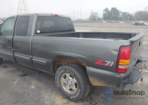 1999 Chevrolet Silverado 1500 Ls из США, поврежденный, VIN 1GCEK19T7XE219831